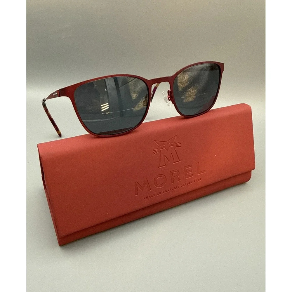 Morel Authentic Sunglass Frames  France 30059L Bifocals  48/18-135 & Morel Case